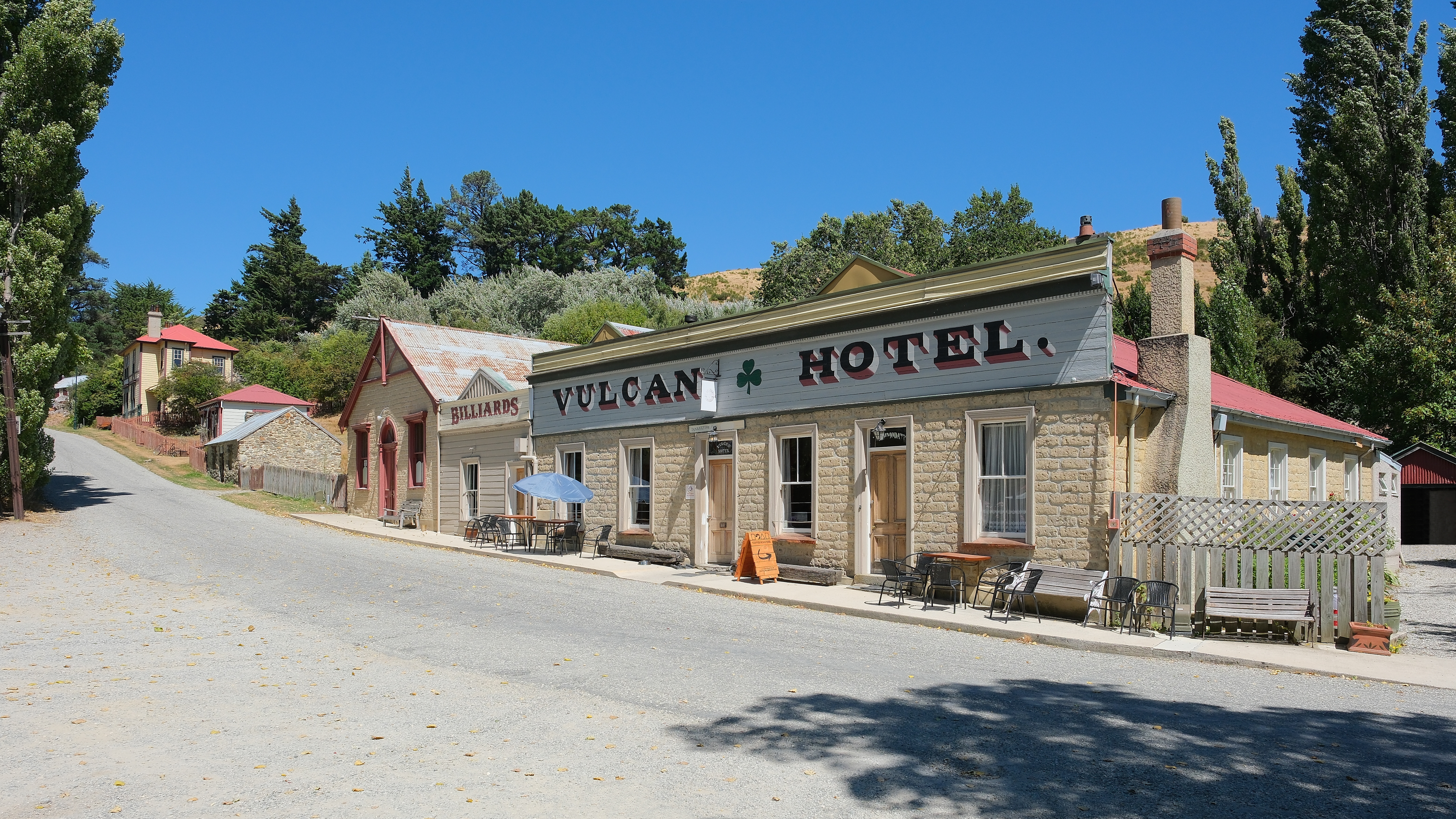 St Bathans, formerly named Dunstan Creek, is a former gold and coal mining town in Central Otago, New Zealand